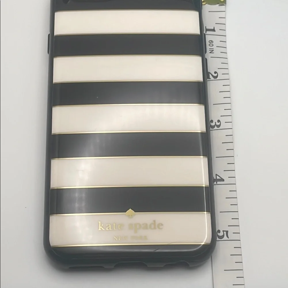 Kate Spade Black and Cream Bag Set with Turquoise Case - Picture 4 of 16